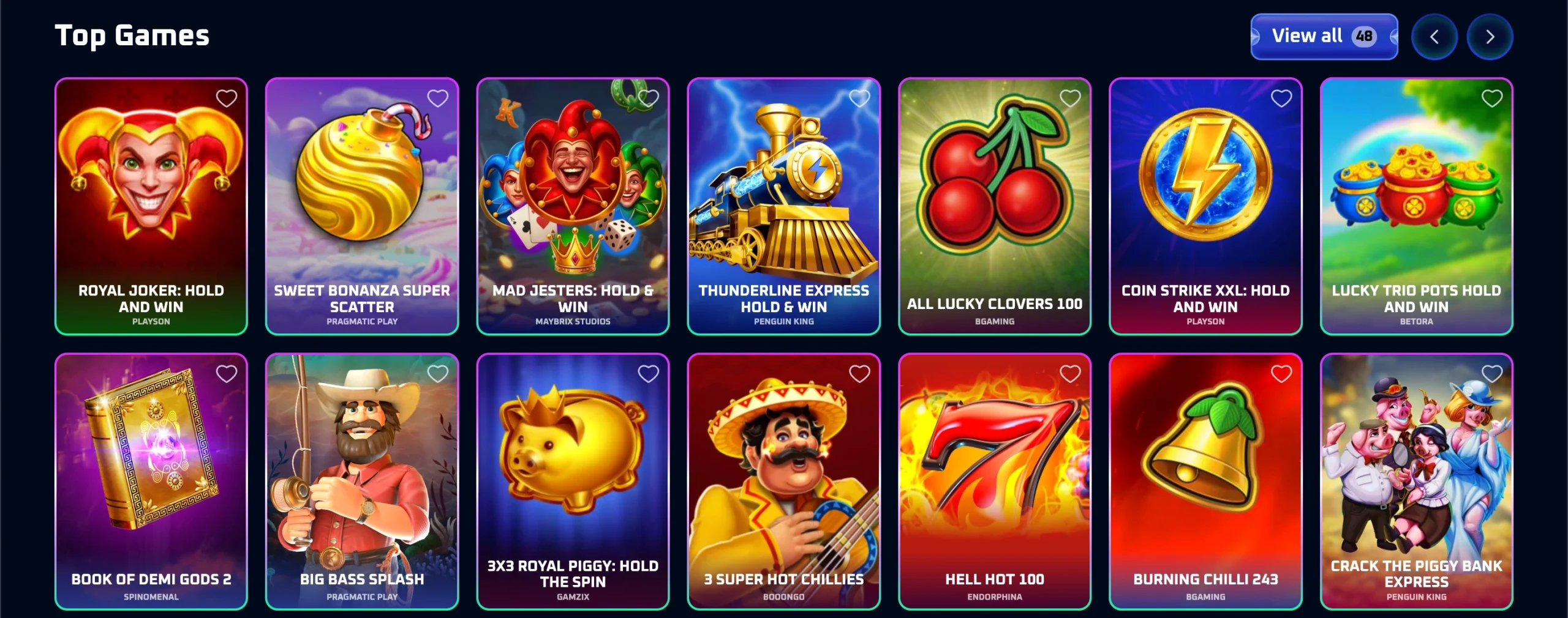 Fiches, giochi e promozioni di casino